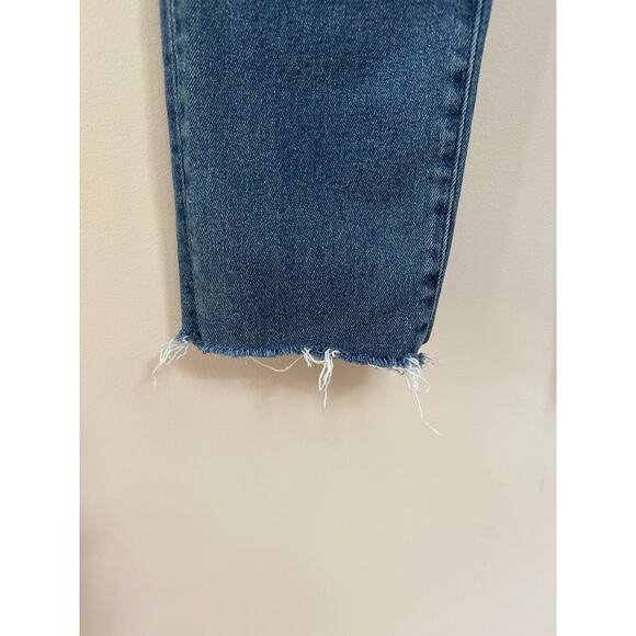 Madewell The Perfect Vintage Jean Raw-Hem Edition Size 26 Classic Basic - Picture 4 of 9